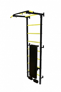 Профессиональная шведская стенка Kampfer Mustang Powerful, черный/желтый (Kampfer, Mustang Powerful)